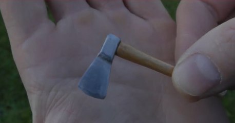 How To Make A Tiny Axe!
