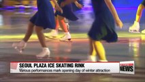 Seoul Plaza Ice Skating Rink opens for 66 days until PyeongChang Olympics