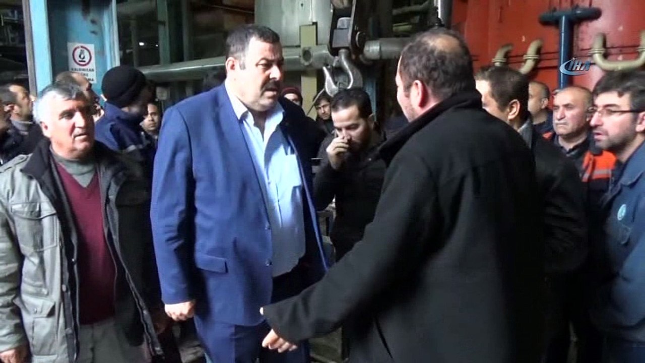 Şeker işçilerinin kadro eylemi