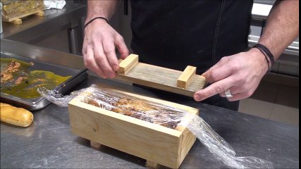 La terrine de foie gras de Cyril Laugier, l'auberge du paradis à Saint-Amour Bellevue