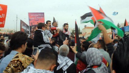 AMMAN - Abd’nin Ürdün Büyükelçiliği Önünde Protestolar Devam Ediyor
