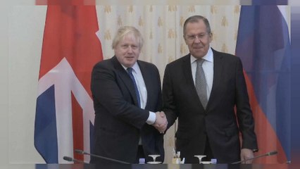 Борис Джонсон в Москве