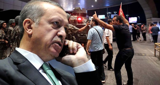 Erdoğan 15 Temmuz Gecesi Telefonla Kule Şefine Dost Jetler Havada Kalsın Talimatını Vermiş