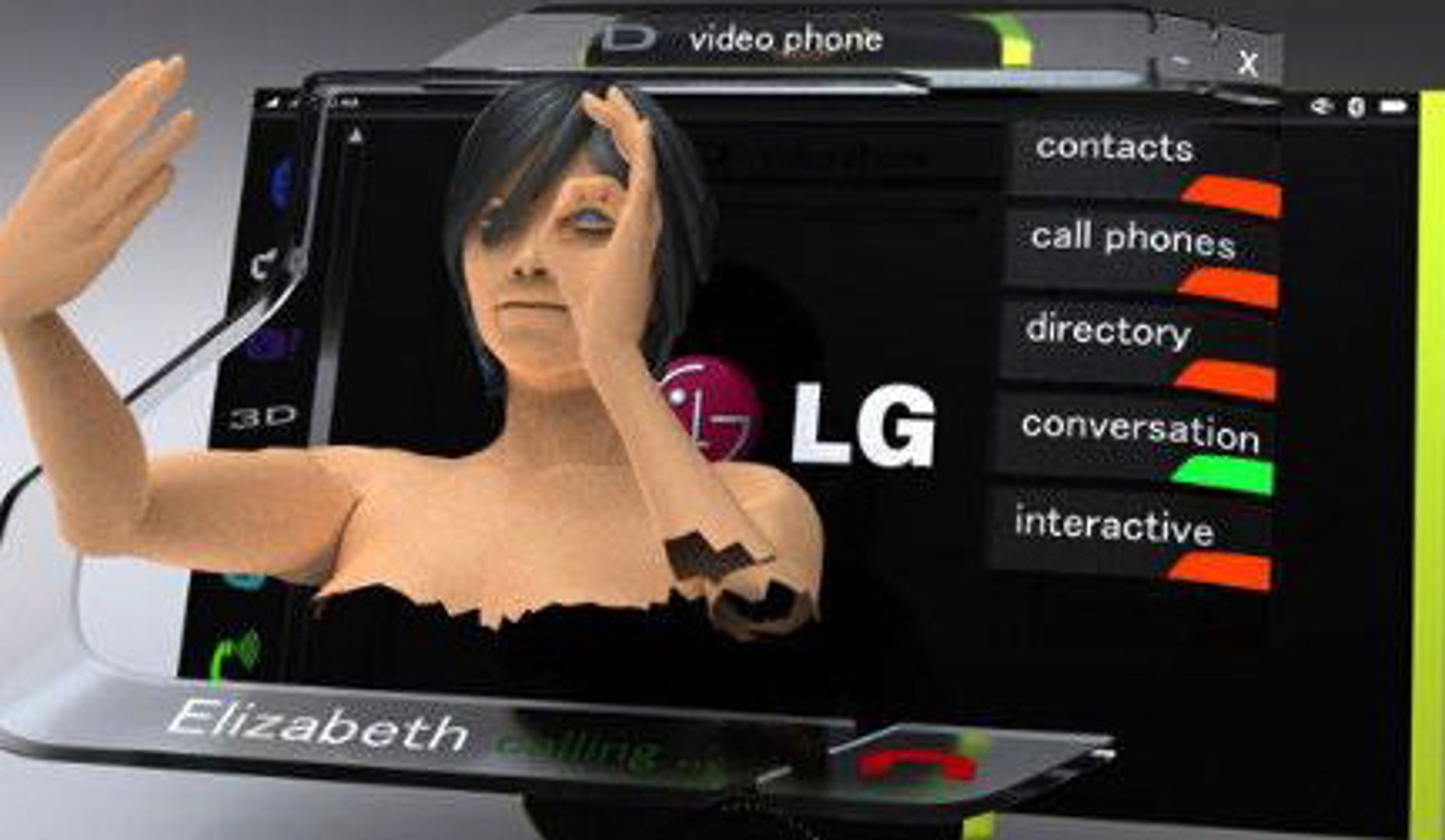 Toshiba é a única marca que apresenta TV 3D sem óculos - Vídeo Dailymotion