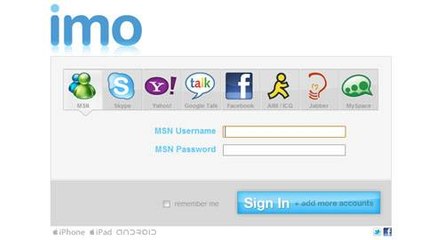 Imo.IM: para reunir todos os comunicadores instantâneos em um único software