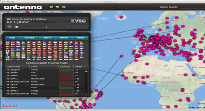 Antenna: centenas de rádios do mundo inteiro à sua disposição