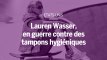 Lauren Wasser, top-modèle en guerre contre des tampons hygiéniques