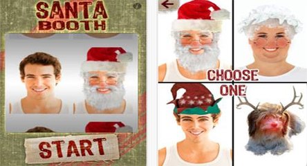 Deixe seus amigos com a cara do papai Noel