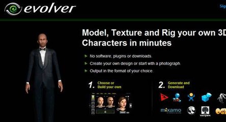 Evolver: Crie seu avatar em 3D