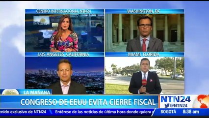 Congreso de EE. UU. aprobó proyecto de ley sobre financiación del Gobierno que garantiza su funcionamiento hasta el 19 d