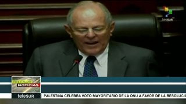 Perú: vacancia presidencial contra PPK no alcanzó los 87 votos a favor