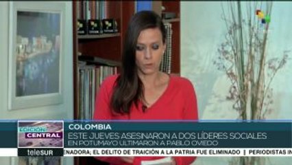Colombia: preocupa negativa del Congreso para circunscripciones de paz