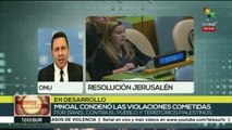 Moncada: A EE.UU. no le importan las consecuencias de sus decisiones