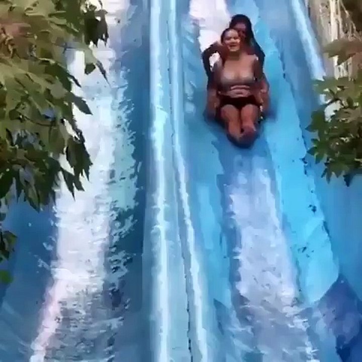 They Didn't make down the slide - ain’t nothing they could do