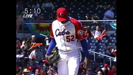 new年3月15日 WBCキューバ戦 イチロー vs チャップマン 第1打席目