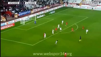Vagner Love Goal HD - Antalyaspor	0-1	Alanyaspor 22.12.2017