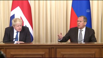 İngiltere Dışişleri Bakanı Johnson Rusya'da - MOSKOVA