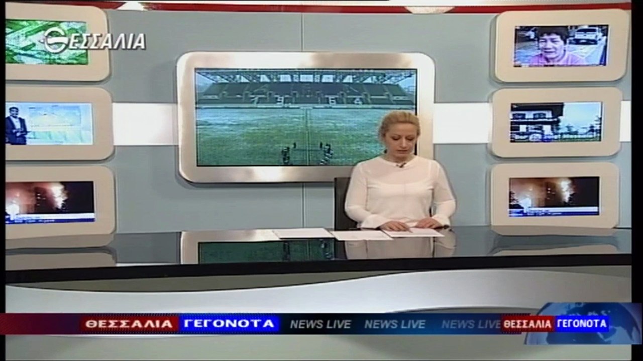 Ρεπορτάζ ΑΕΛ 22-12-2017 thessalia tv