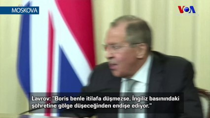 Johnson ve Lavrov Atıştı