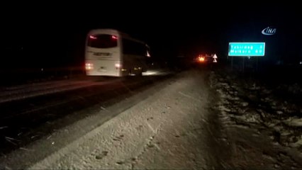 Tekirdağ’da kar yağışı başladı