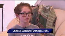 Girl Who Beat Cancer Collects More Than 11,000 Gifts for Young Cancer Patients