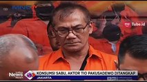 Konsumsi Sabu, Tio Pakusadewo Ditangkap