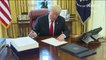 Trump hails new tax bill, celebrates major political victory