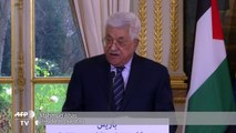 Abas: palestinos no aceptarán “ningún plan” de paz de EEUU