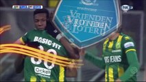 1-0 Erik Falkenburg Goa Holland  Eredivisie - 22.12.2017 ADO Den Haag 1-0 PEC Zwolle