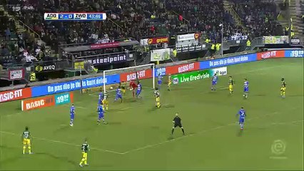 Bjorn Johnsen Goal HD ADO Den Haag 2:0 PEC Zwolle 22.12.2017