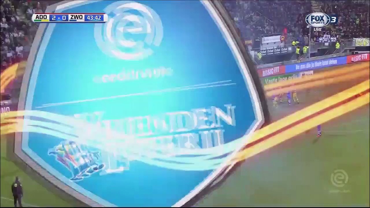 2-0 Bjørn Maars Johnsen Goal Holland  Eredivisie - 22.12.2017 ADO Den Haag 2-0 PEC Zwolle