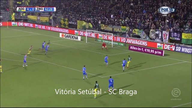 4-0 Sheraldo Becker Goal Holland Eredivisie - 22.12.2017 ADO Den Haag 4-0 PEC Zwolle