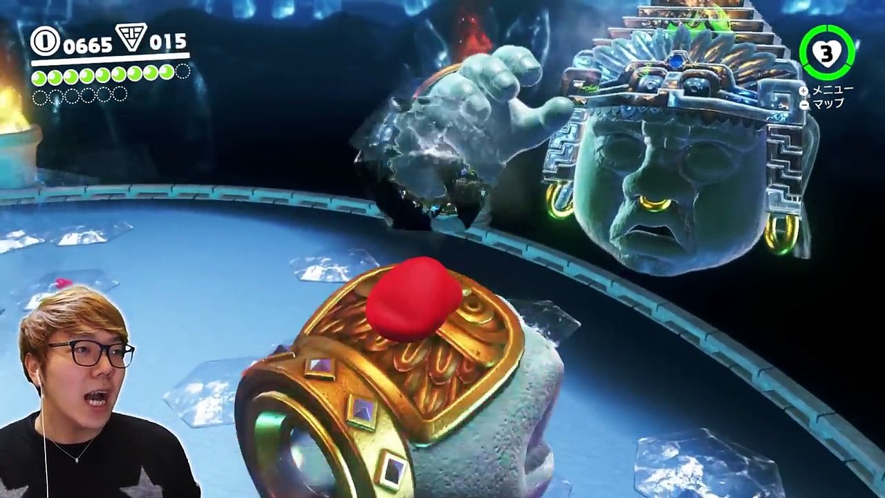 ヒカキンのスーパーマリオ オデッセイ実況 Part3 氷の大仏 Dailymotion Video