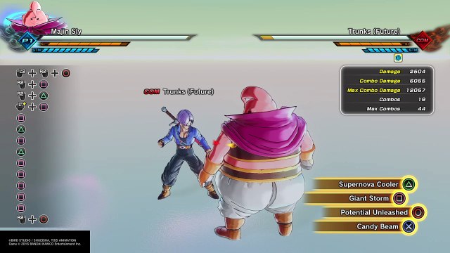 DRAGON BALL XENOVERSE 2 Ki Blast Combo