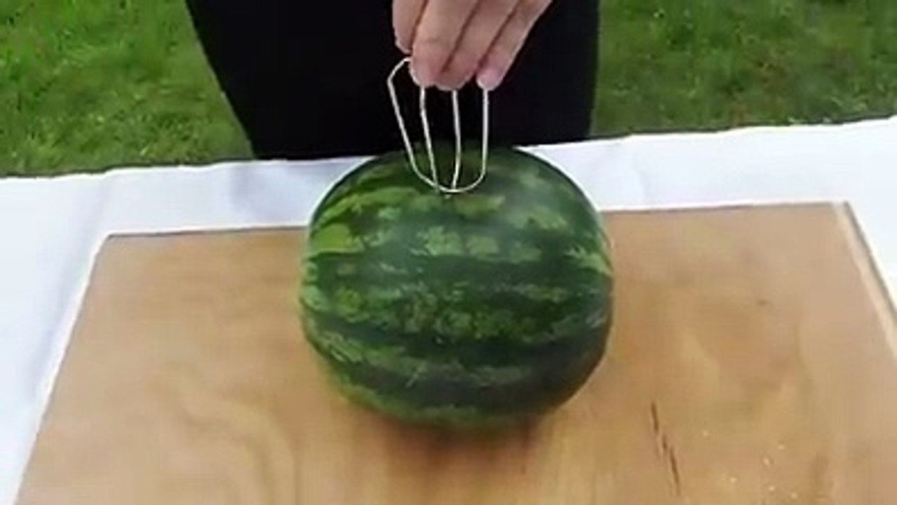 Comment facilement réaliser un jus de pastèque.