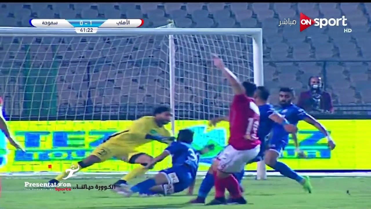 أهداف مباراة الأهلي 2 - 1 سموحه | الجولة الـ 14 الدوري العام الممتاز 2017-2018