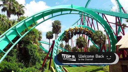 Top 5 MOST UNUSUAL Roller Coasters IN THE WORLD!