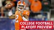 College football playoff preview: Clemson vs. Alabama, Georgia vs. Oklahoma
