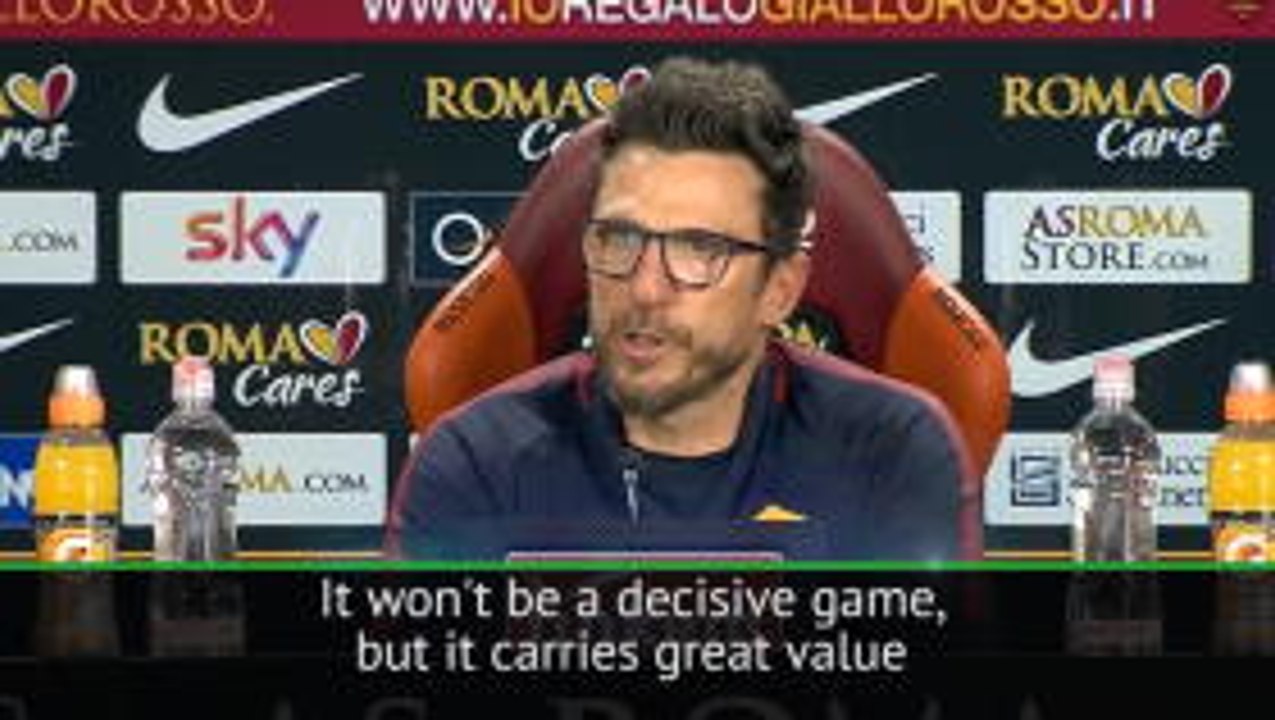 Juve win will do more for Roma mentality - Di Francesco