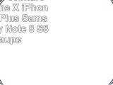 Lucrin  Étui ceinture pour iPhone X  iPhone 8 Plus  7 Plus  Samsung Galaxy Note 8  S8
