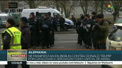Marchan en Alemania en solidaridad con el pueblo palestino