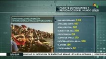 5 mil 362 migrantes y refugiados murieron este 2017 en todo el mundo