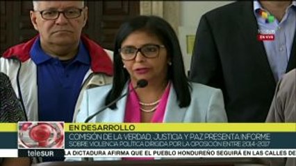 Venezuela: ANC presenta informe sobre la Comisión de la Verdad