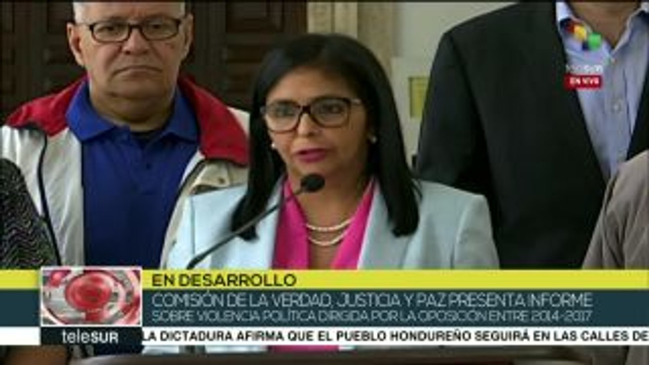 Venezuela: ANC presenta informe sobre la Comisión de la Verdad
