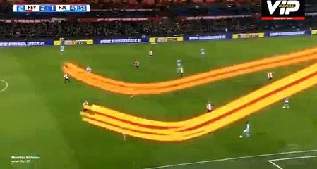 Simon Gustafson Goal HD - Feyenoord	2-1	Roda 24.12.2017