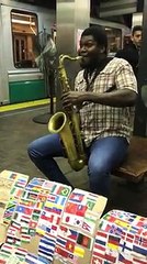 Indonesia Raya by saxophone