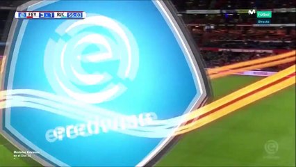 Nicolai Jørgensen Goal - Feyenoord vs Roda Kerkrade 3-1 24.12.2017 (HD)