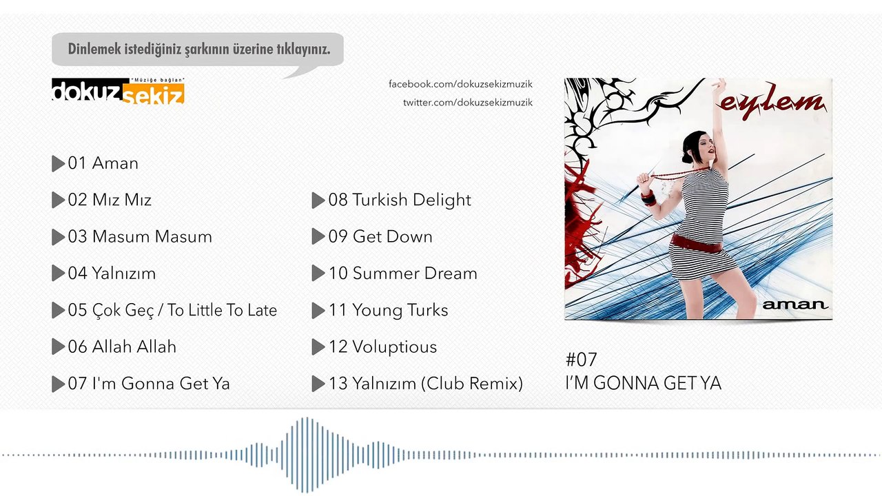 Eylem - I'm Gonna Get Ya  (Official Audio)