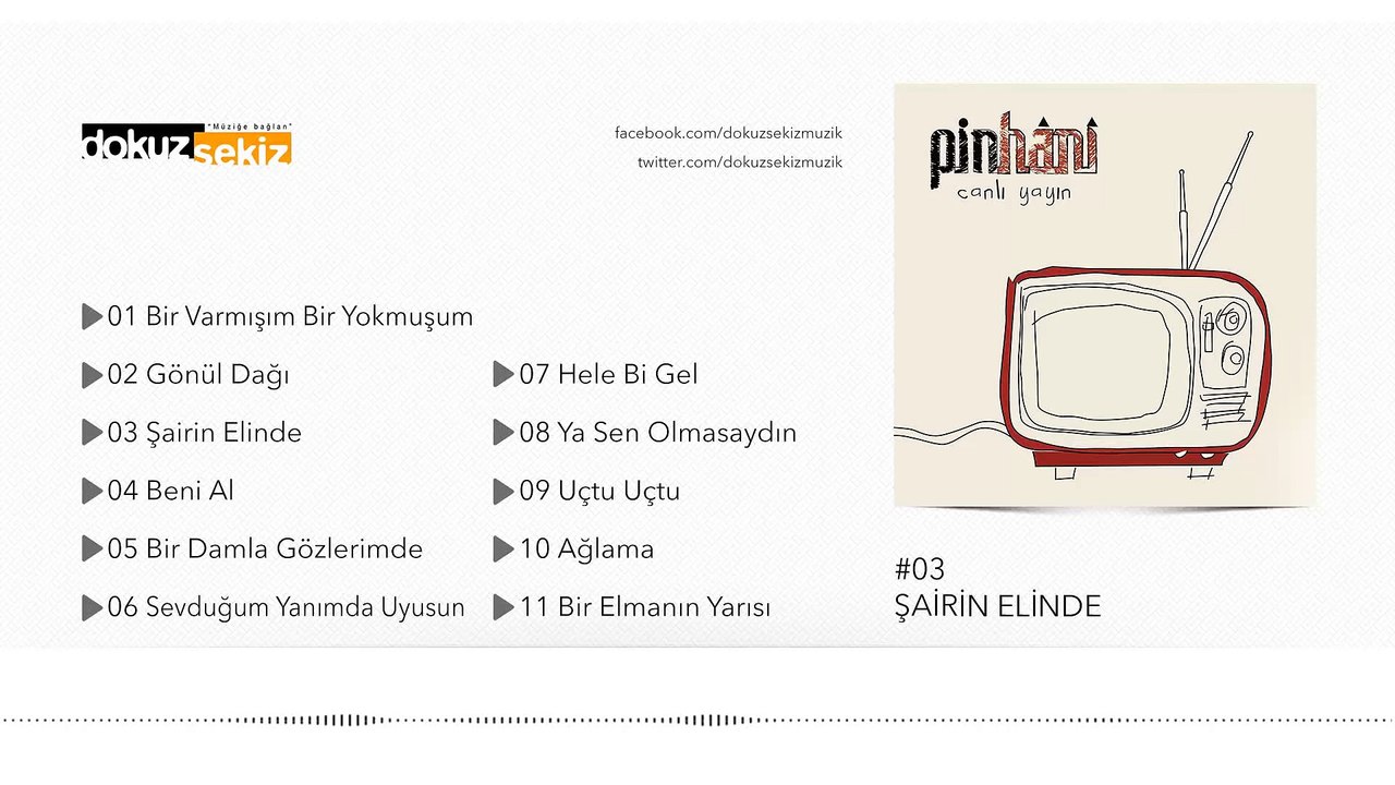 Pinhani - Şairin Elinde (Official Audio)