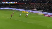 S.Berghuis  Goal Feyenoord 5 - 1 Roda 24.12.2017 HD